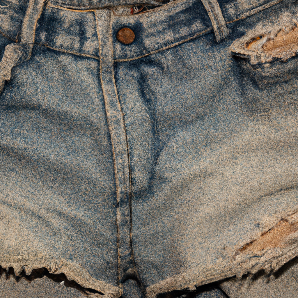Distressed Denim Shorts: Giving Old Jeans a New Life as Stylish Shorts